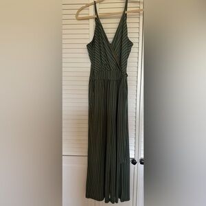 Kaileigh Rica Knot Crop Jumpsuit